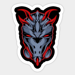 cyber knight Sticker